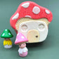 Mushroom Cottage Kids Bath Bomb with Mushroom Fairy Figure Inside - Berwyn Betty's Bath & Body Shop