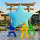 Ninja Star Kids Bath Bomb with Toy Inside - Berwyn Betty's Bath & Body Shop