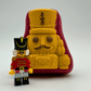 Nutcracker Sugar Cookie Kids Bath Bomb with Nutcracker Minifigure Inside - Berwyn Betty's Bath & Body Shop