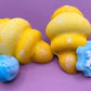 Ornament Kids Bath Bomb with Snowflake Squishy Toy Inside - Berwyn Betty's Bath & Body Shop