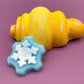 Ornament Kids Bath Bomb with Snowflake Squishy Toy Inside - Berwyn Betty's Bath & Body Shop