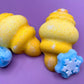 Ornament Kids Bath Bomb with Snowflake Squishy Toy Inside - Berwyn Betty's Bath & Body Shop