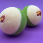 Patchouli & Sandalwood Scented Bath Bombs with Handmade Soap Inside - 2 ct - Berwyn Betty's Bath & Body Shop