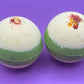 Patchouli & Sandalwood Scented Bath Bombs with Handmade Soap Inside - 2 ct - Berwyn Betty's Bath & Body Shop