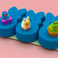 Peeps Blue Kids Bath Bombs Gift Pack with Surprise Toys Inside - 3 ct - Berwyn Betty's Bath & Body Shop