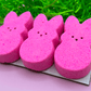 Peeps Pink Kids Bath Bomb Gift Pack with Surprise Toys Inside - 3 ct - Berwyn Betty's Bath & Body Shop