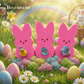 Peeps Pink Kids Bath Bomb Gift Pack with Surprise Toys Inside - 3 ct - Berwyn Betty's Bath & Body Shop