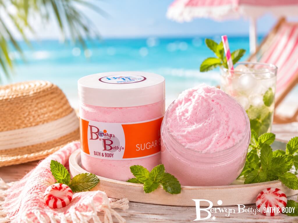 Peppermint Sugar Scrub Whip - Berwyn Betty's Bath & Body Shop