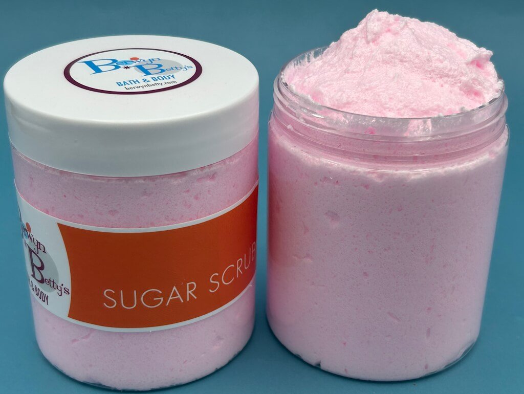 Peppermint Sugar Scrub Whip - Berwyn Betty's Bath & Body Shop