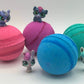 PETS Bath Bomb Gift Box with Littlest Pet Shop Toy Figurines Inside - 4 ct - Berwyn Betty's Bath & Body Shop