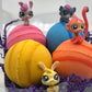 PETS Bath Bomb Gift Box with Littlest Pet Shop Toy Figurines Inside - 4 ct - Berwyn Betty's Bath & Body Shop