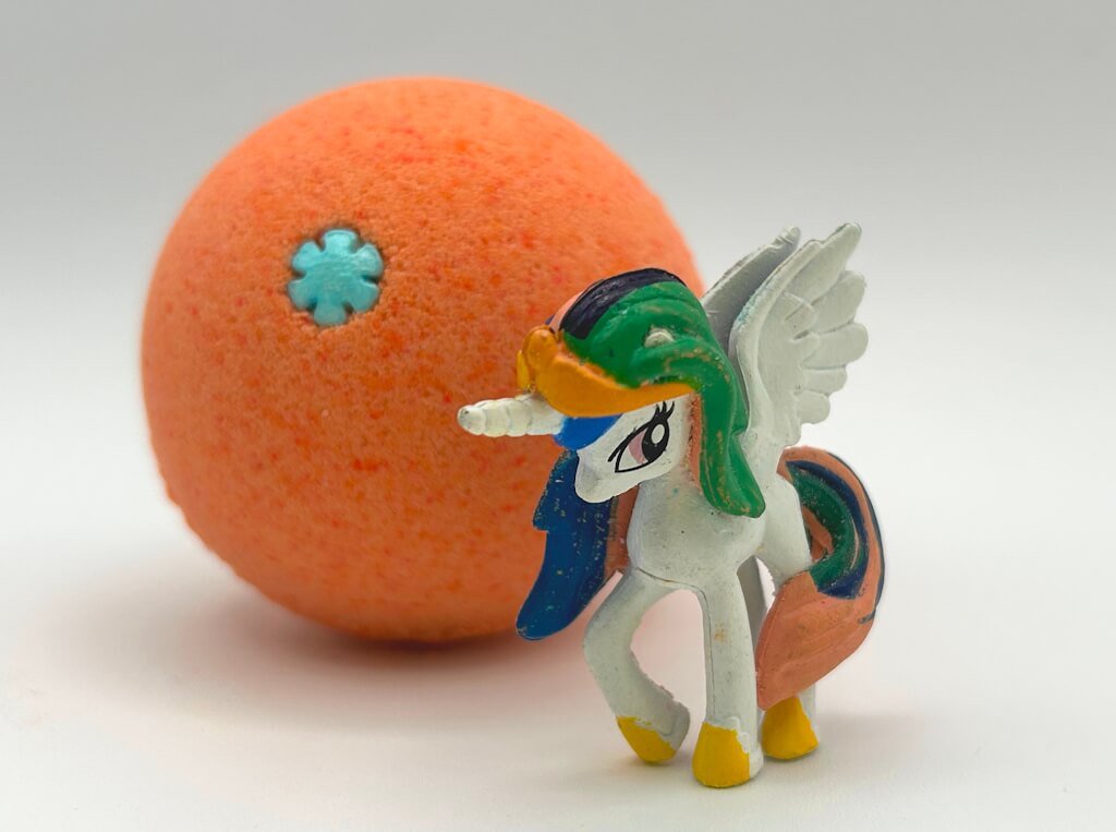 Pony Bath Bomb with My Little Pony Figure Inside - Berwyn Betty's Bath & Body Shop