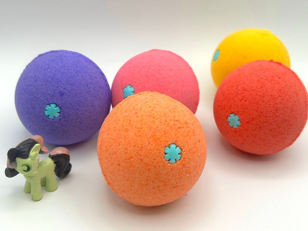 Pony Bath Bomb with My Little Pony Figure Inside - Berwyn Betty's Bath & Body Shop