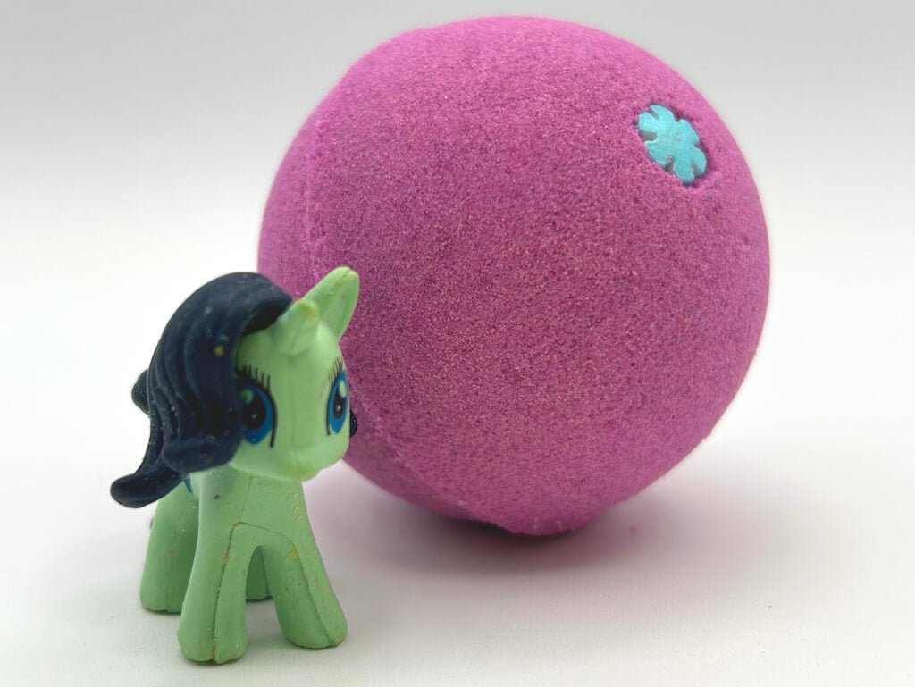 Pony Bath Bomb with My Little Pony Figure Inside - Berwyn Betty's Bath & Body Shop
