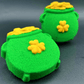 Pot O’Gold Kids Bath Bomb with St Patrick's Gnome Toy Inside - Berwyn Betty's Bath & Body Shop