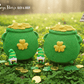 Pot O’Gold Kids Bath Bomb with St Patrick's Gnome Toy Inside - Berwyn Betty's Bath & Body Shop