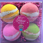 PRINCESS Kids Bath Bomb Gift Box with Toys Inside - 4 ct - Berwyn Betty's Bath & Body Shop