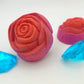 Princess Rose Bath Bomb with Toy Gemstone Inside - Berwyn Betty's Bath & Body Shop