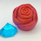 Princess Rose Bath Bomb with Toy Gemstone Inside - Berwyn Betty's Bath & Body Shop