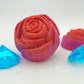 Princess Rose Bath Bomb with Toy Gemstone Inside - Berwyn Betty's Bath & Body Shop