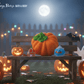 👻 Pumpkin Top Kids Bath Bomb with Jack - o’ - Lantern Surprise Inside - Berwyn Betty's Bath & Body Shop