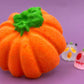 👻 Pumpkin Top Kids Bath Bomb – With Jack - o’ - Lantern Surprise Inside! - Berwyn Betty's Bath & Body Shop