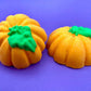 👻 Pumpkin Top Kids Bath Bomb – With Jack - o’ - Lantern Surprise Inside! - Berwyn Betty's Bath & Body Shop