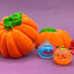 👻 Pumpkin Top Kids Bath Bomb – With Jack - o’ - Lantern Surprise Inside! - Berwyn Betty's Bath & Body Shop