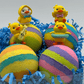 Rainbow Duck Kids Bath Bomb Gift Box with Toy Ducks Inside - 4 ct - Berwyn Betty's Bath & Body Shop