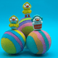 Rainbow Duck Kids Bath Bomb Gift Box with Toy Ducks Inside - 4 ct - Berwyn Betty's Bath & Body Shop