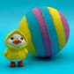 Rainbow Duck Kids Bath Bomb with Toy Duck Inside - Berwyn Betty's Bath & Body Shop