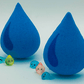 Raindrop Kids Bath Bomb with Tiny Raindrop Characters Inside - Berwyn Betty's Bath & Body Shop