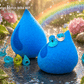 Raindrop Kids Bath Bomb with Tiny Raindrop Characters Inside - Berwyn Betty's Bath & Body Shop
