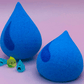 Raindrop Kids Bath Bomb with Tiny Raindrop Characters Inside - Berwyn Betty's Bath & Body Shop