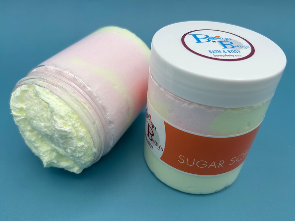 Raspberry Lemonade Sugar Scrub Whip - Berwyn Betty's Bath & Body Shop