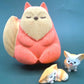 Red Fox Kids Bath Bomb with Baby Fox Mini Figurine Inside - Berwyn Betty's Bath & Body Shop