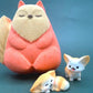 Red Fox Kids Bath Bomb with Baby Fox Mini Figurine Inside - Berwyn Betty's Bath & Body Shop