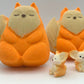 Red Fox Kids Bath Bomb with Baby Fox Mini Figurine Inside - Berwyn Betty's Bath & Body Shop