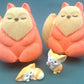 Red Fox Kids Bath Bomb with Baby Fox Mini Figurine Inside - Berwyn Betty's Bath & Body Shop