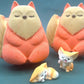 Red Fox Kids Bath Bomb with Baby Fox Mini Figurine Inside - Berwyn Betty's Bath & Body Shop