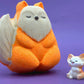 Red Fox Kids Bath Bomb with Baby Fox Mini Figurine Inside - Berwyn Betty's Bath & Body Shop