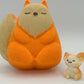 Red Fox Kids Bath Bomb with Baby Fox Mini Figurine Inside - Berwyn Betty's Bath & Body Shop