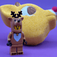 Rudolph the Red Nose Reindeer Kids Bath Bomb with Reindeer Minifigure Inside - Berwyn Betty's Bath & Body Shop