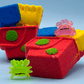 Sand Pail Kids Bath Bomb with Luminous Crab Toy Inside - Berwyn Betty's Bath & Body Shop