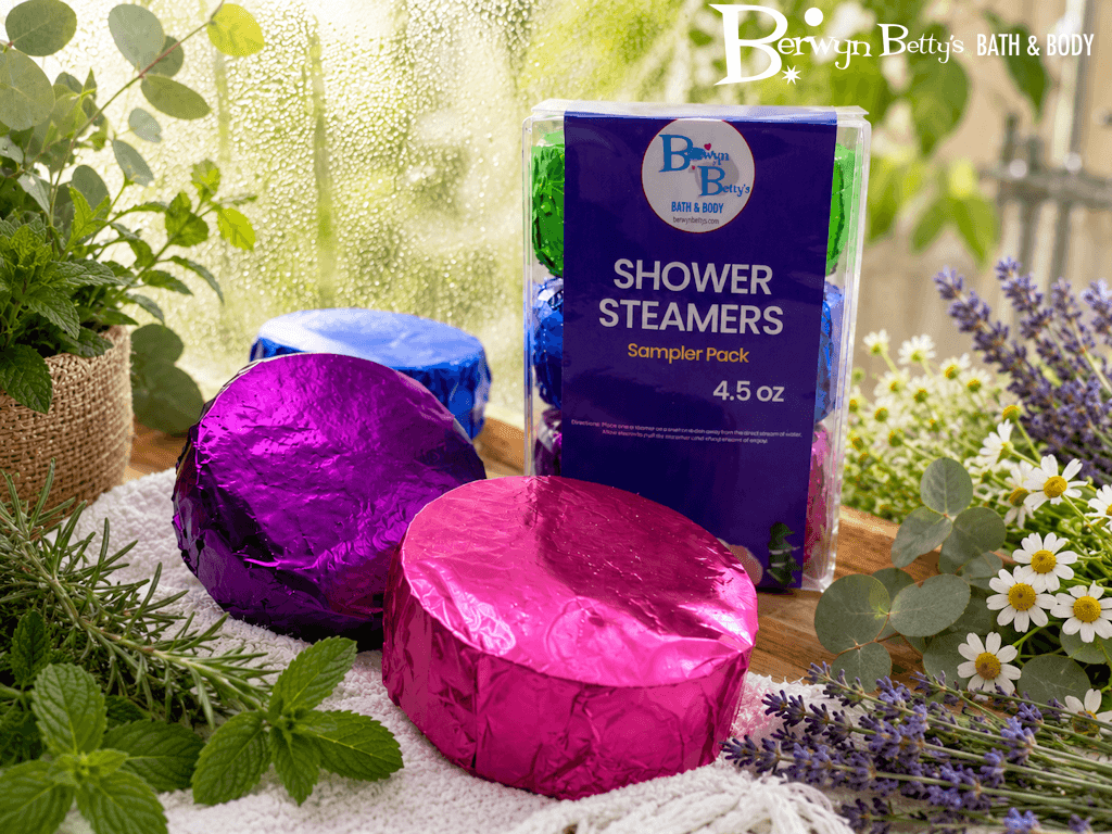 Shower Steamers Sampler - 3 ct - Berwyn Betty's Bath & Body Shop