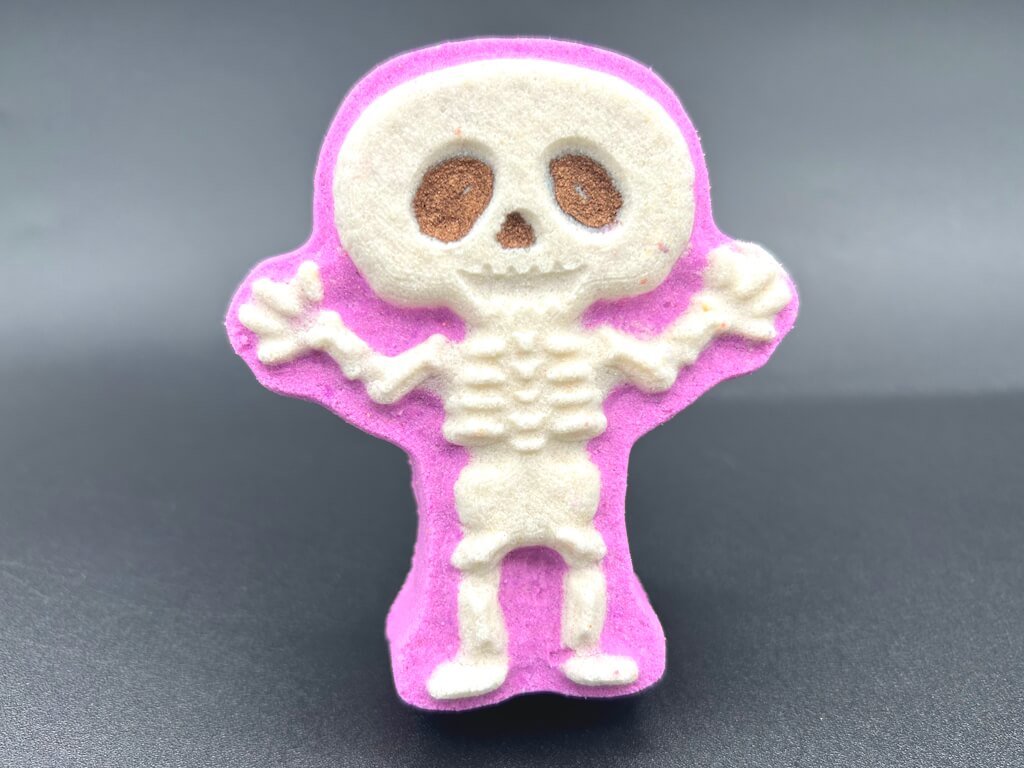 Skeleton Kids Bath Bomb with Skeleton Mini Figure Inside - Berwyn Betty's Bath & Body Shop