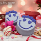 SMILEY VALENTINE Kids Bath Bomb with Valentine Themed Mochi Toy Inside - Berwyn Betty's Bath & Body Shop