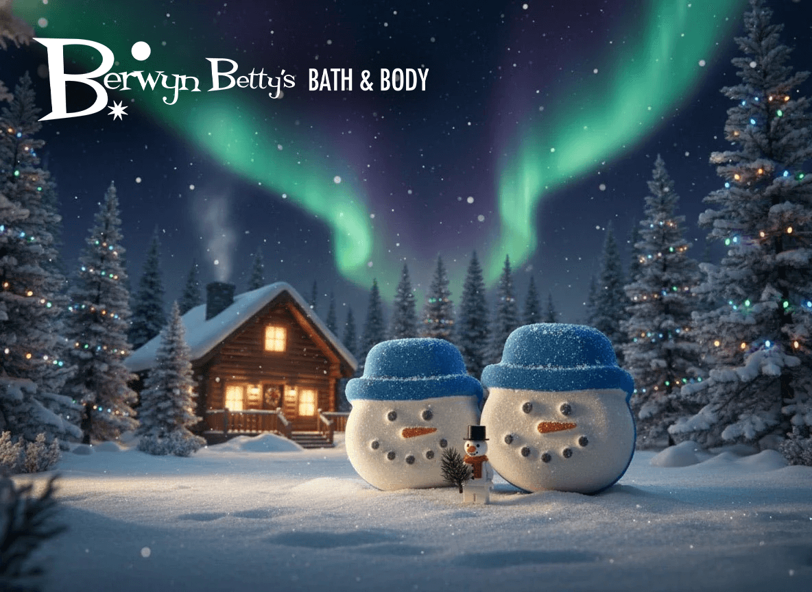 Snowman Kids Bath Bomb with Snowman Minifigure Inside - Berwyn Betty's Bath & Body Shop