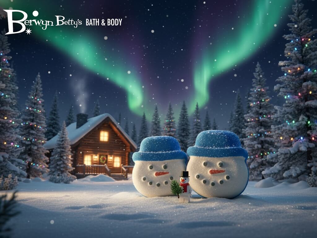 Snowman Kids Bath Bomb with Snowman Minifigure Inside - Berwyn Betty's Bath & Body Shop