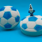 Soccer Ball Surprise Kids Bath Bomb with Soccer Gnome Minifigure Inside - Berwyn Betty's Bath & Body Shop